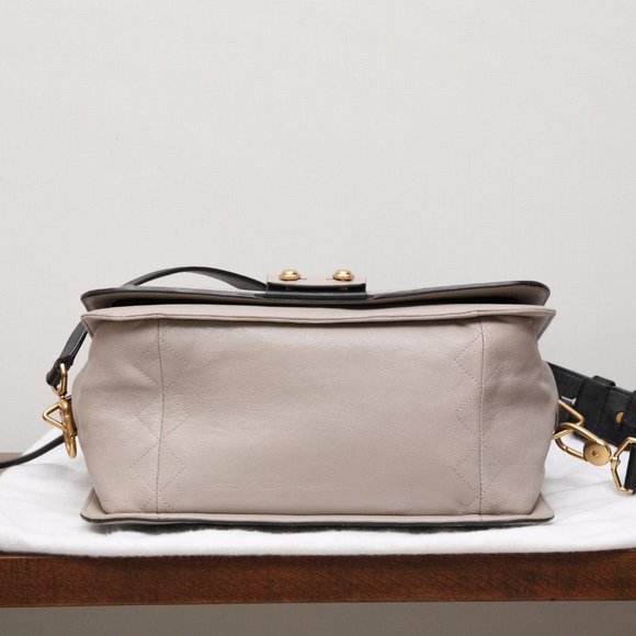 MBMJ Slate Coloured Leather Handbag - Picture 6 of 9